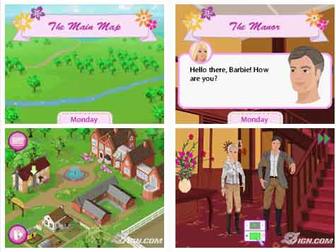 Cuestiones diplomáticas caballo de Troya Suplemento Barbie Horse Adventures Game for PC, PS2,Nintendo DS & WiiHorse Games