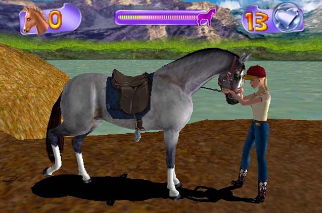 Horse discount barbie game