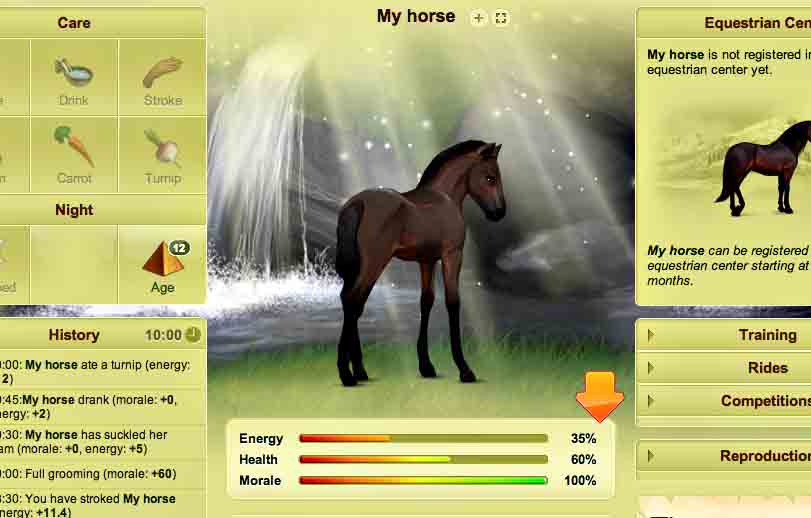 horse sim games online free