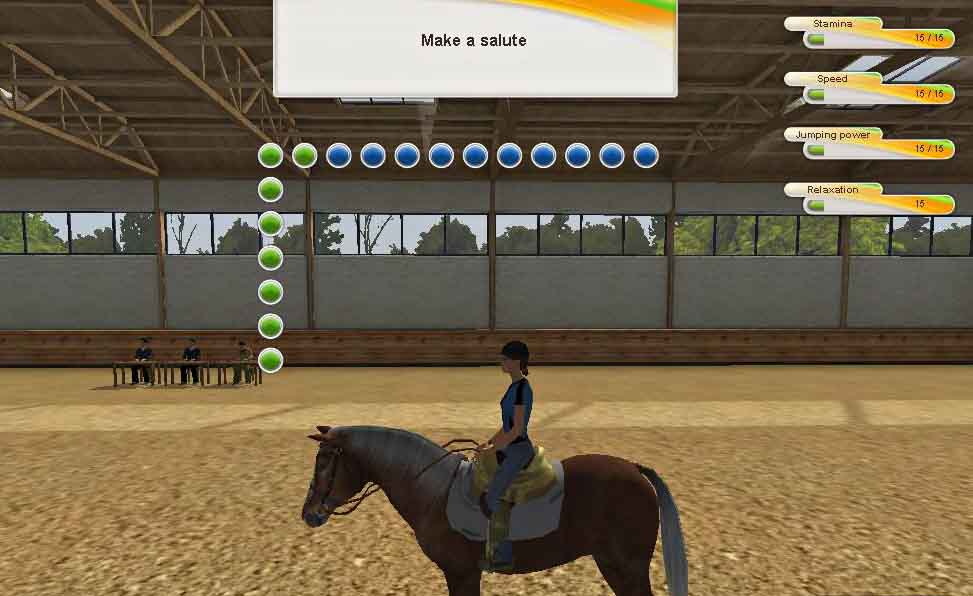 Riding gaming