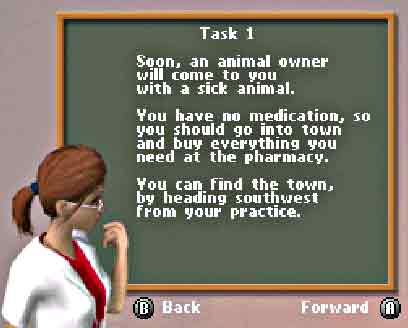 Paws & Claws Pet Vet DS Game