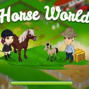 Horse world on facebook
