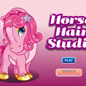 Horse hair studio: Dress-up horse game for iPad