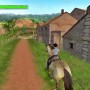 Riding and training horse in horse life adventures wii game